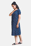 Sweetmoon Long T Shirt Nightdress - Blue — thumbnail 3